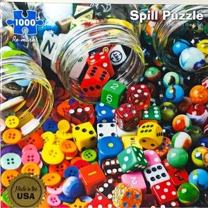 Re-marks 1000 piece jigsaw NEW Spill comes with reference poster